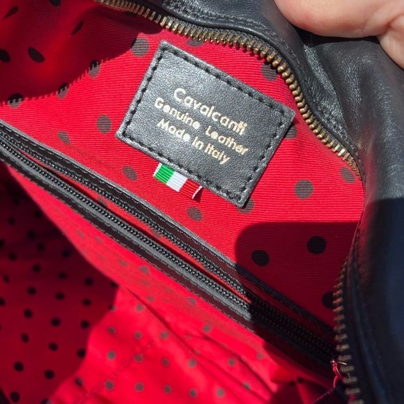 CAVALCANTI LEATHER SHOULDER BAG - Picture 16 of 16